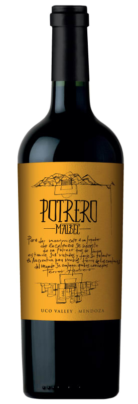 Vinos de Potrero Malbec 2020 Front Bottle Shot