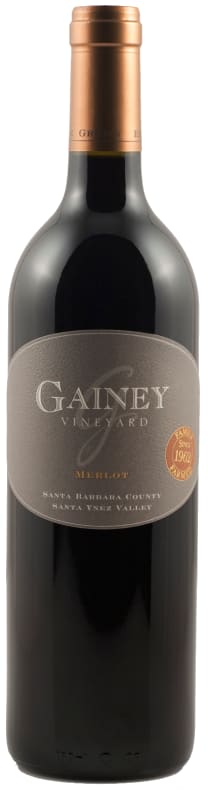 Gainey Merlot 2018 Front Bottle Shot