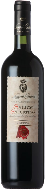 Leone de Castris Salice Salentino Riserva 2013 Front Bottle Shot