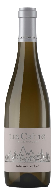 Les Cretes Petite Arvine Fleur 2018 Front Bottle Shot