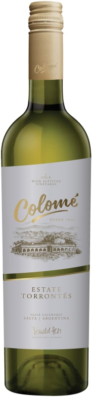 Bodega Colome Torrontes 2023 Front Bottle Shot