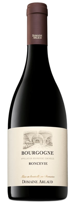 Domaine Arlaud Bourgogne Roncevie Vieilles Vignes Rouge 2023 Front Bottle Shot