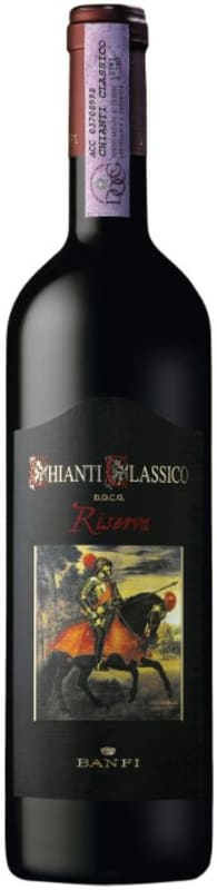 Banfi Chianti Classico Riserva 2014 Front Bottle Shot
