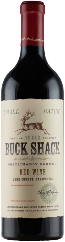 Shannon Ridge Buck Shack Red 2015 Front Bottle Shot