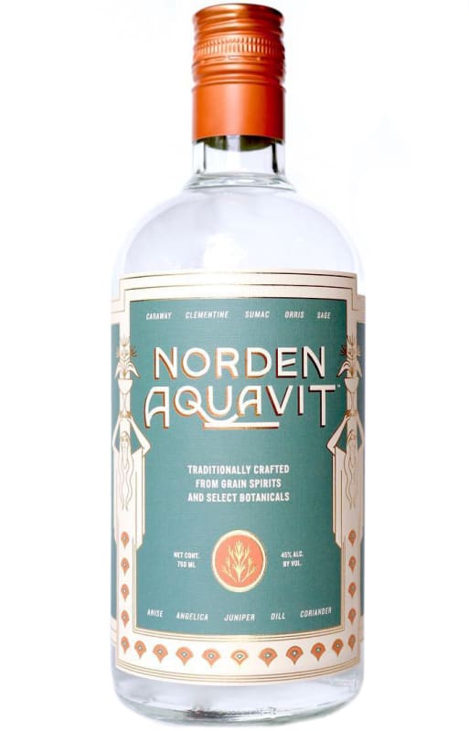 Norden Aquavit Front Bottle Shot