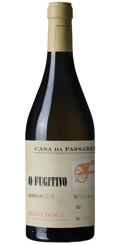 Casa da Passarella O Fugitivo em Curtimenta Branco 2019 Front Bottle Shot