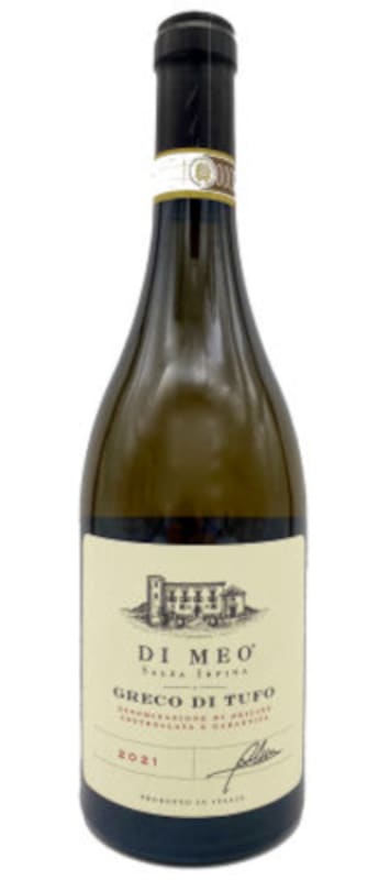 Di Meo Greco di Tufo 2021 Front Bottle Shot