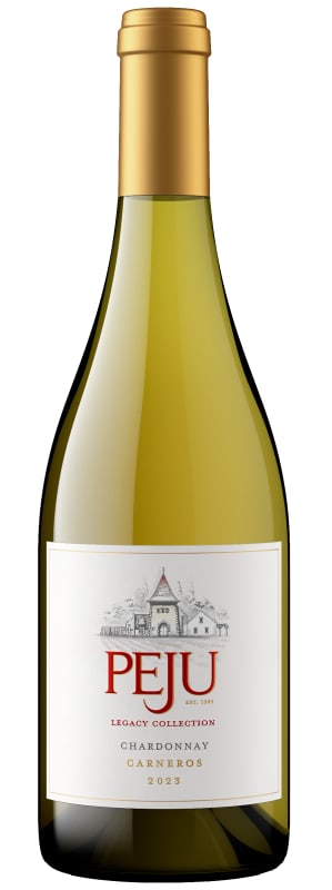 Peju Winery Legacy Collection Chardonnay 2023 Front Bottle Shot