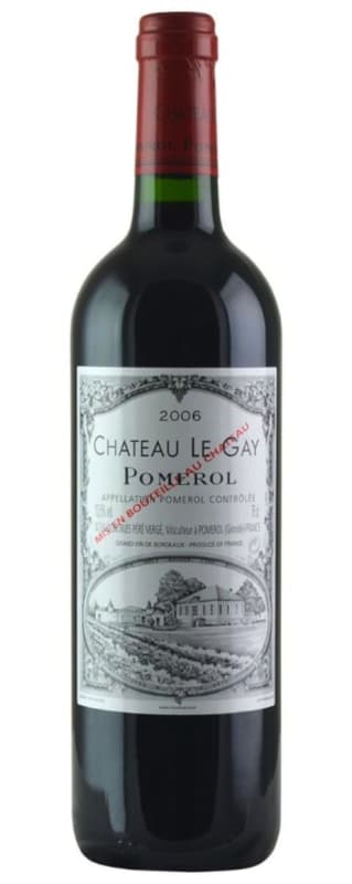 Chateau Le Gay 2006 Front Bottle Shot