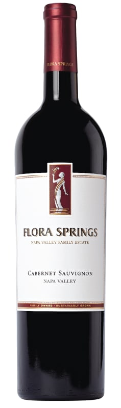 Flora Springs Napa Valley Cabernet Sauvignon 2018 Front Bottle Shot
