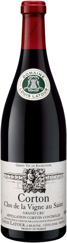 Louis Latour Corton Clos de la Vigne au Saint Grand Cru 2020 Front Bottle Shot