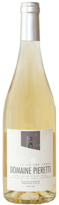 Domaine Pieretti Coteaux du Cap Corse Blanc 2018 Front Bottle Shot