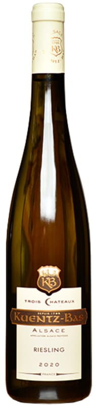Kuentz-Bas Trois Chateaux Riesling 2020 Front Bottle Shot