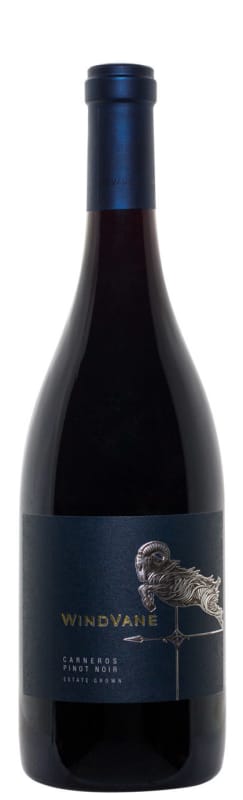 WindVane Estate Grown Pinot Noir 2016 Front Bottle Shot