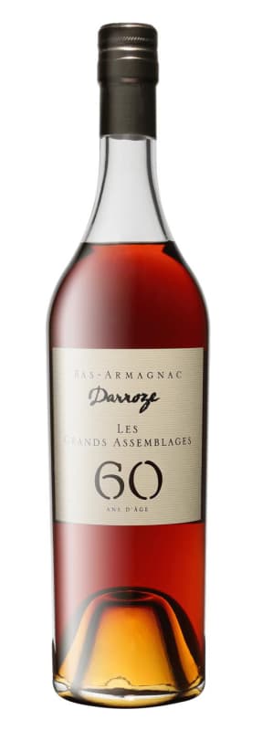 Darroze 60 Year Les Grands Assemblages Armagnac Front Bottle Shot