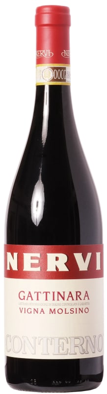 Nervi-Conterno Molsino Gattinara 2018 Front Bottle Shot