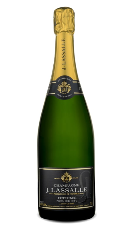 J. Lassalle Brut Preference Premier Cru Front Bottle Shot