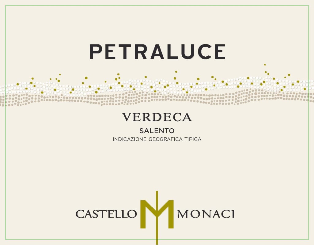 Castello Monaci Petraluce Verdeca Salentino 2012 Front Label