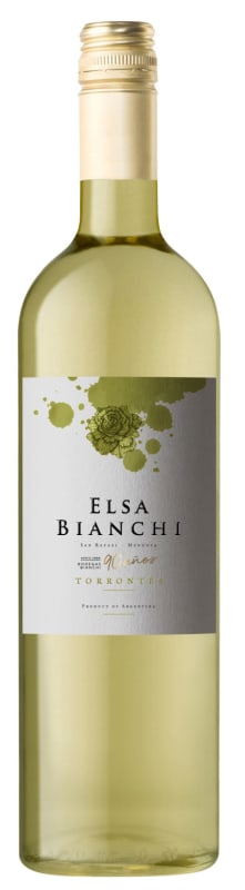 Elsa Bianchi Torrontes 2021 Front Bottle Shot