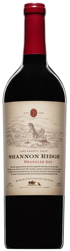 Shannon Ridge Wrangler Red 2019 Front Bottle Shot