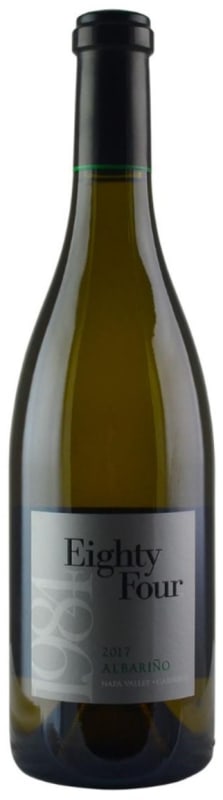 Eighty Four Albarino 2017 Front Bottle Shot