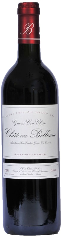 Chateau Bellevue 2015 Front Bottle Shot