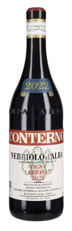 Giacomo Conterno Nebbiolo d'Alba Arione 2022 Front Bottle Shot