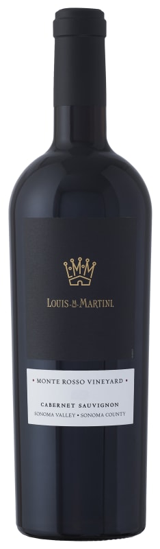 Louis Martini Monte Rosso Cabernet Sauvignon 2017 Front Bottle Shot