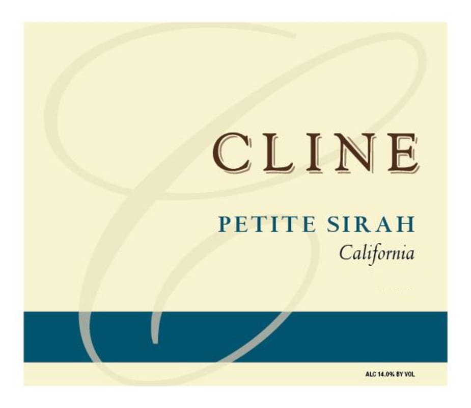 Cline Petite Sirah 2014 Front Label