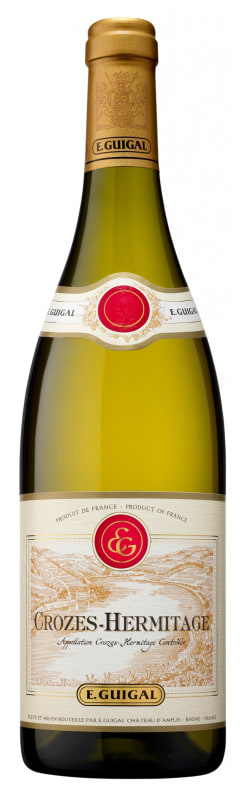 E. Guigal Crozes-Hermitage Blanc 2021 Front Bottle Shot