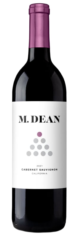 M. Dean Cabernet Sauvignon 2021 Front Bottle Shot