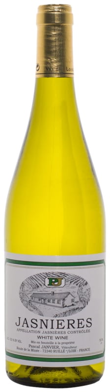 Pascal Janvier Jasnieres 2025 Front Bottle Shot