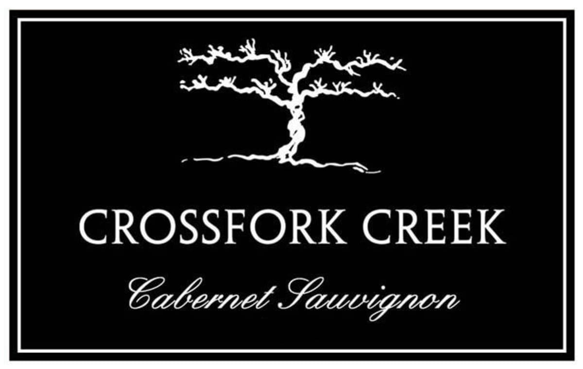 Crossfork Creek Cabernet Sauvignon 2014 Front Label