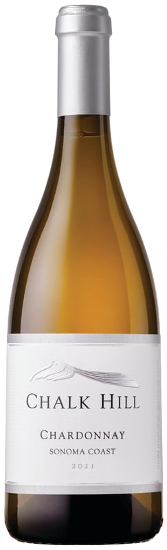 Chalk Hill Sonoma Coast Chardonnay 2021 Front Bottle Shot