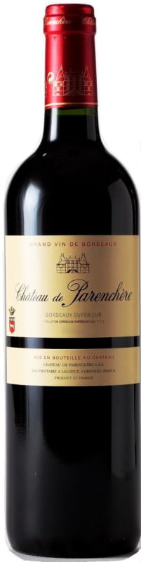 Chateau de Parenchere Bordeaux Superieur 2019 Front Bottle Shot