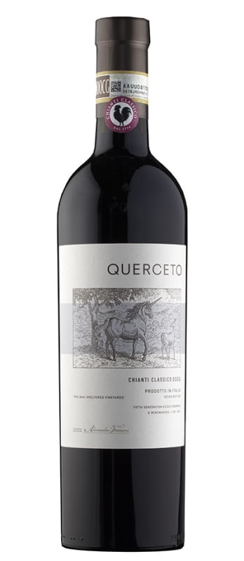 Castello di Querceto Chianti Classico 2018 Front Bottle Shot