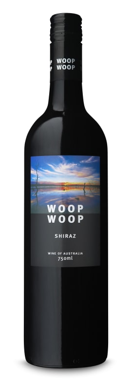 Woop Woop Shiraz 2018 Front Bottle Shot