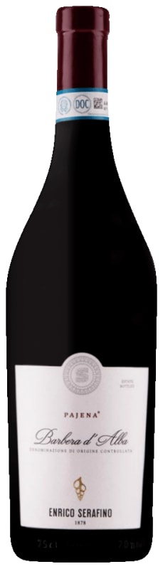 Enrico Serafino Pajena Barbera d'Alba 2019 Front Bottle Shot