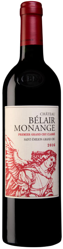 Chateau Belair-Monange 2016 Front Bottle Shot