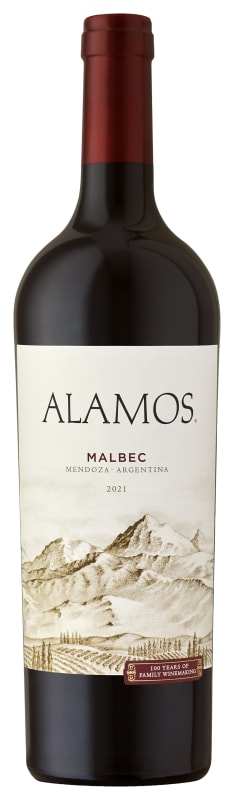 Alamos Malbec 2021 Front Bottle Shot