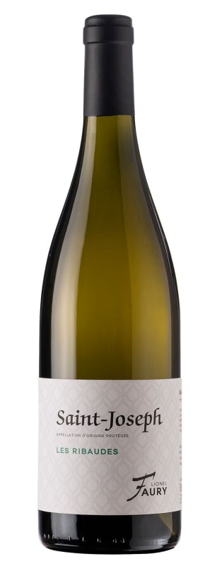 Lionel Faury Saint Joseph Les Ribaudes Blanc 2023 Front Bottle Shot