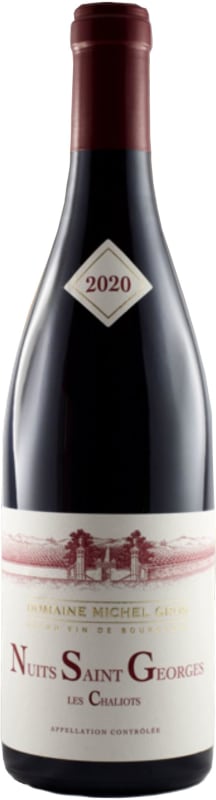 Domaine Michel Gros Nuits-Saint-Georges Les Chaliots 2020 Front Bottle Shot
