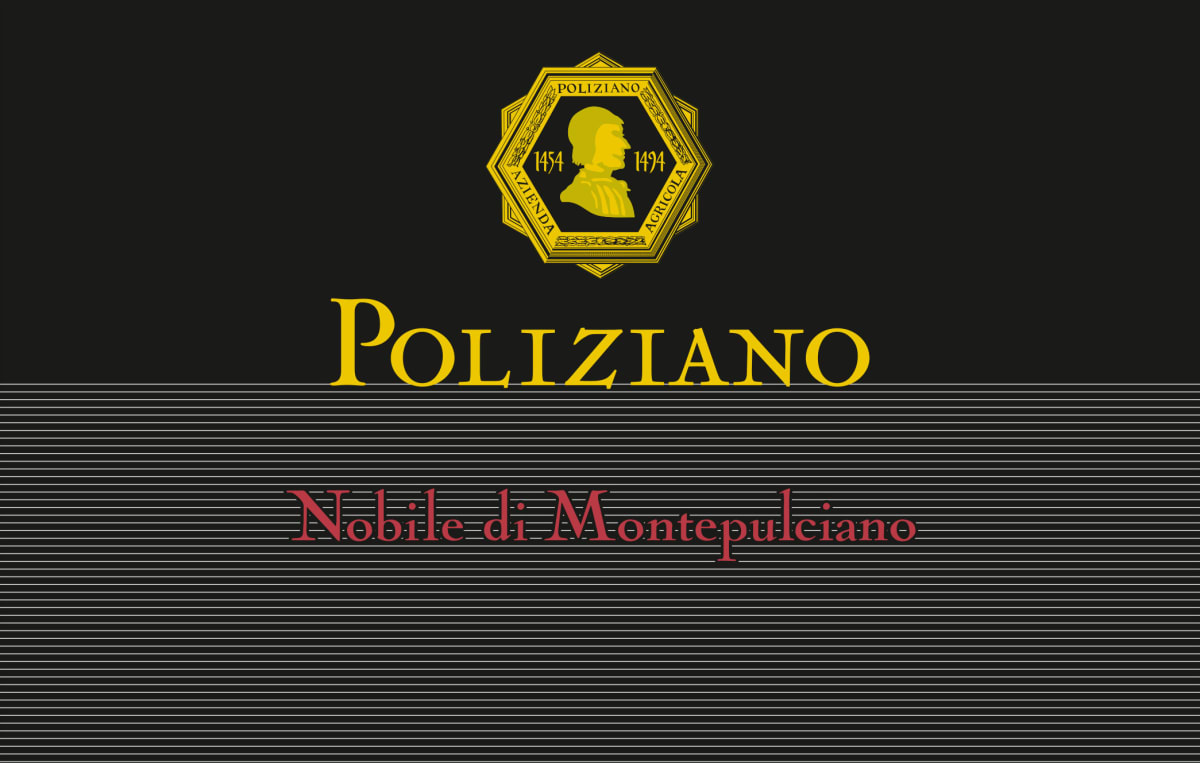 Poliziano Nobile di Montepulciano (375ML half-bottle) 2020 Front Label