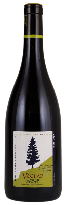 Peter Dipoli Voglar Sauvignon Blanc 2016 Front Bottle Shot