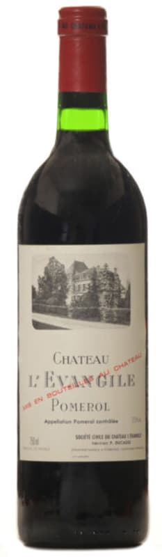 Chateau L'Evangile 1984 Front Bottle Shot