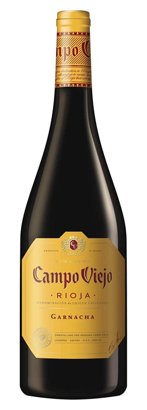 Campo Viejo Garnacha 2018 Front Bottle Shot