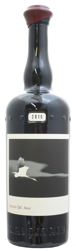 Sine Qua Non Pajarito Del Amor Eleven Confession Grenache 2016 Front Bottle Shot