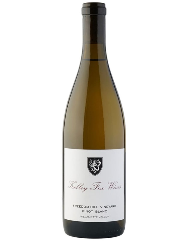 Kelley Fox Freedom Hill Vineyard Pinot Blanc 2020 Front Bottle Shot