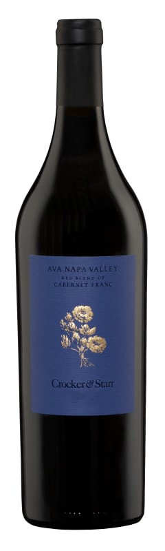 Crocker & Starr AVA Cabernet Franc Red Blend 2021 Front Bottle Shot