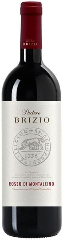 Podere Brizio Rosso di Montalcino 2014 Front Bottle Shot